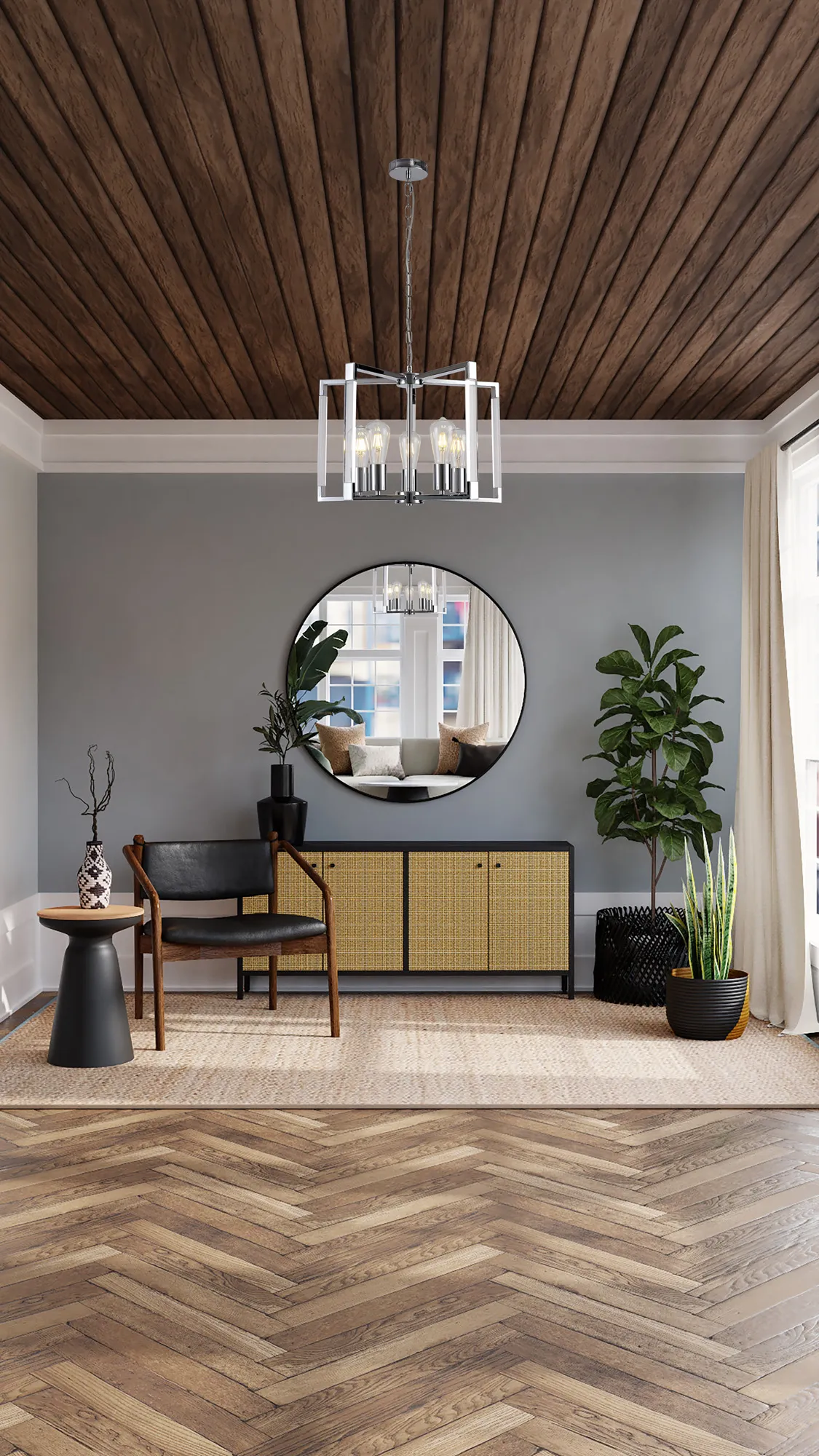 Canto Polished Nickel Ceiling Lights Diyas Multi Arm Fittings